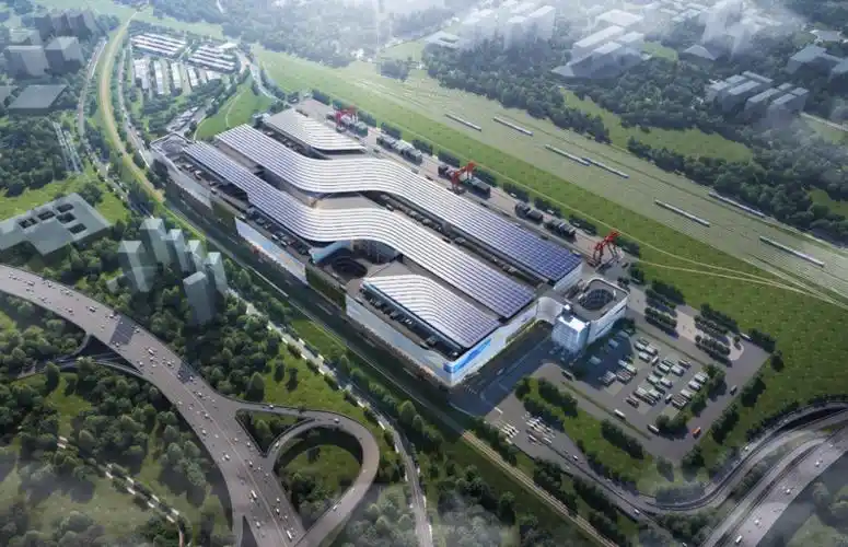 创新"铁路上盖物流园 建筑物分层确权"复合开发新模式,建成投营后将