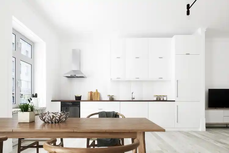 10平米现代风格厨房刀架装修效果图