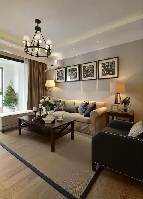 150平米装修设计效果图片四室装修案例图片美式风格