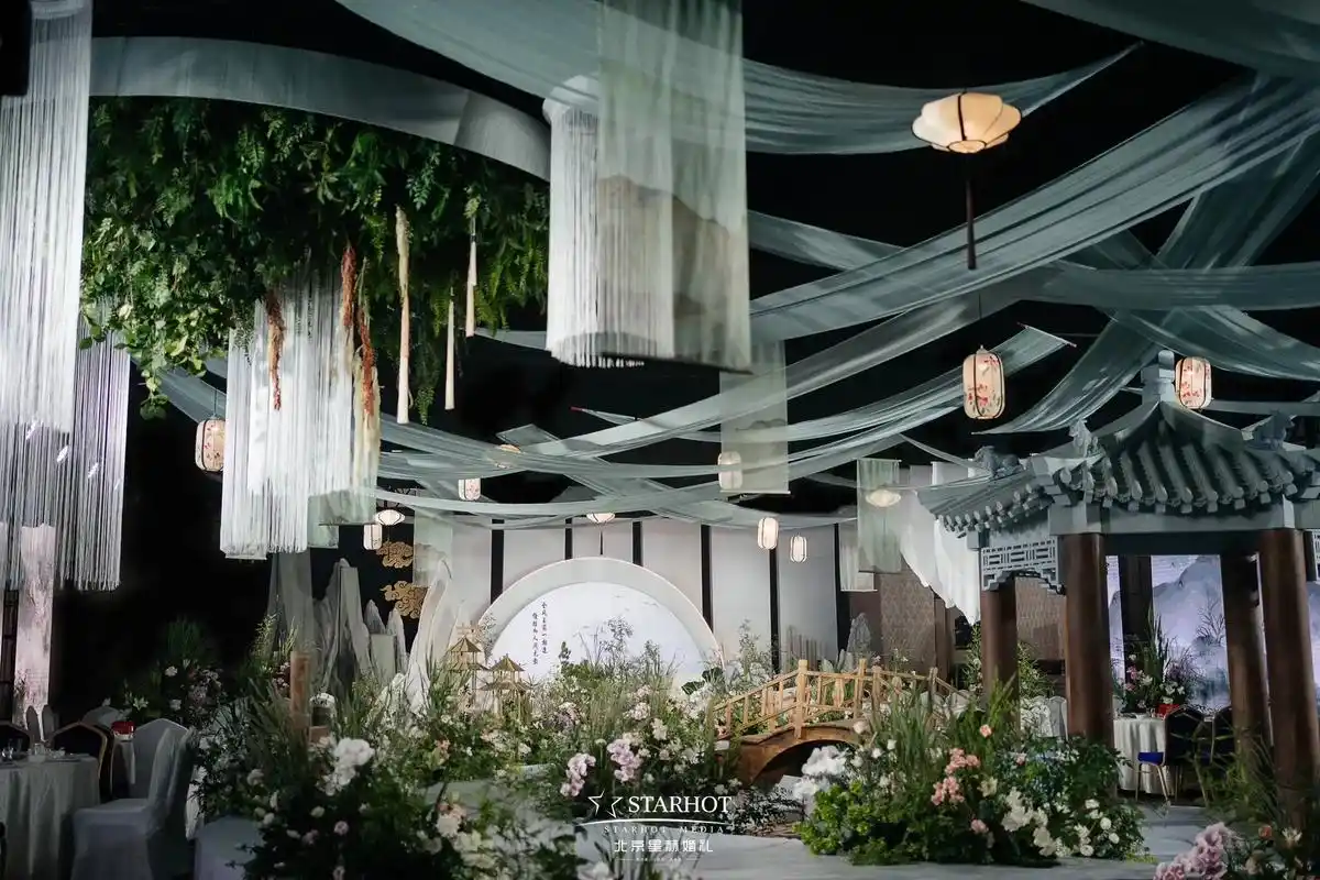 好一幅水墨江南的画卷谁能不爱97.0528期|新中式场景布置 - 抖音