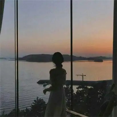 清新女生头像背影仙气图片