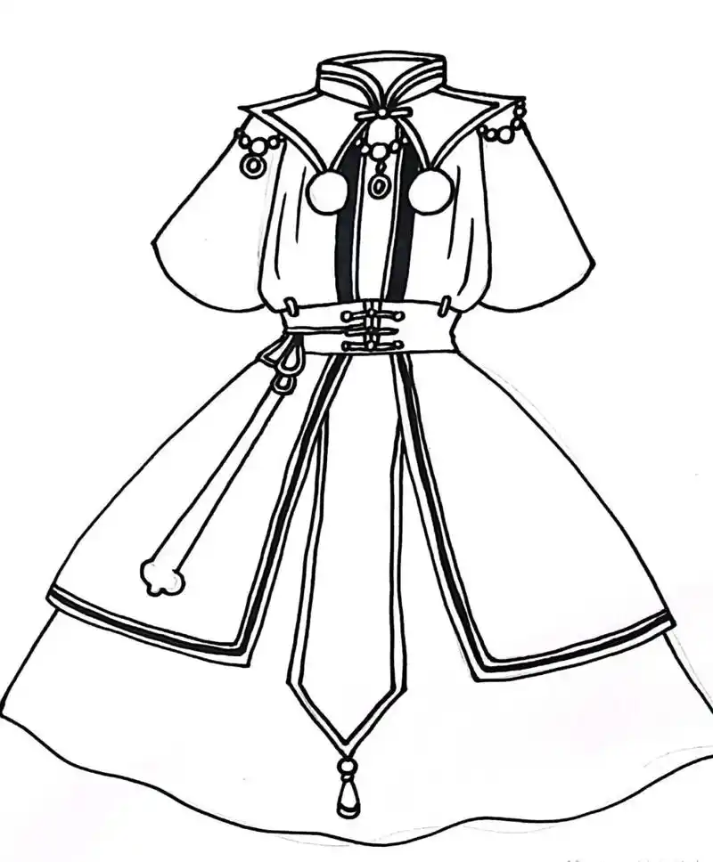 创意水粉绘画|服装设计