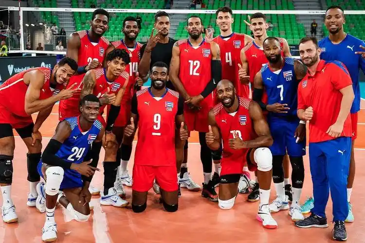 古巴男排!加勒比海的绿色鳄鱼!2022男排世锦赛精彩回顾!