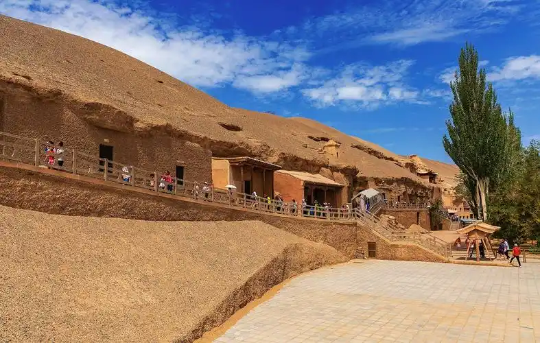 世界文化遗产地——敦煌莫高窟