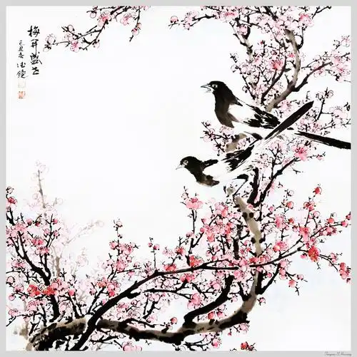 邱德镜国画梅花作品集