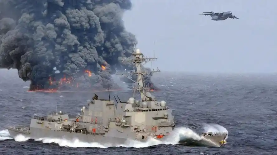 这是近些年来少有以美日胜利为结果的台海战争兵推模拟,以前美军也