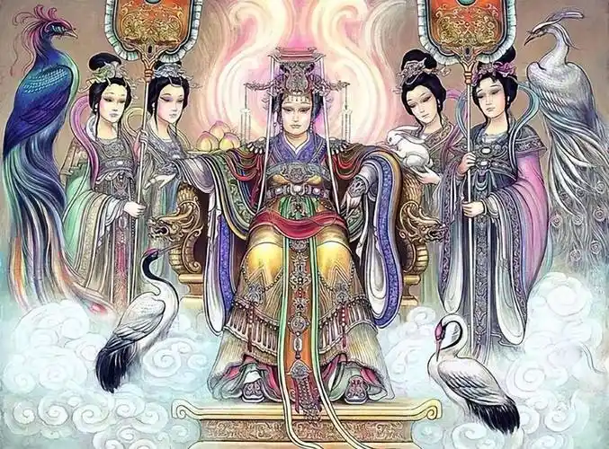 王母娘娘究竟是谁?又怎么会成为玉皇大帝的妻子?_西王母_姜子牙_夫妻