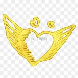 金色创意天使翅膀
