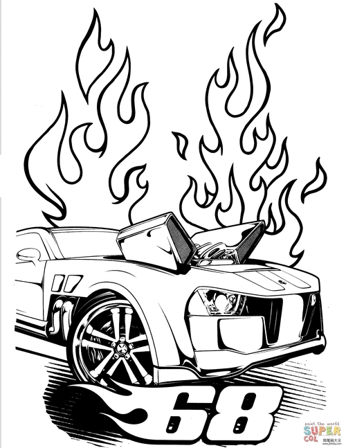 各种型号的风火轮小汽车