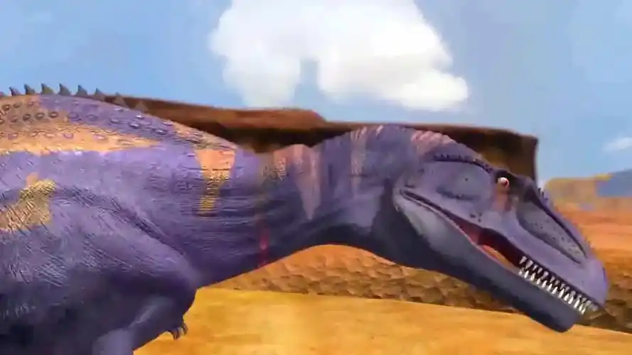 功夫恐龙:蜥结龙大战巨兽龙,身体当武器!