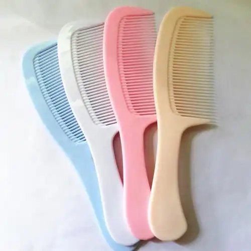 精致时尚塑料梳 好用 超市上货 专业镜梳精品 梳子美发梳 熟胶梳