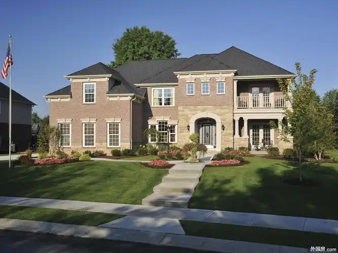 美国房产_印第安纳州格林伍德新房_别墅-外国房.com
