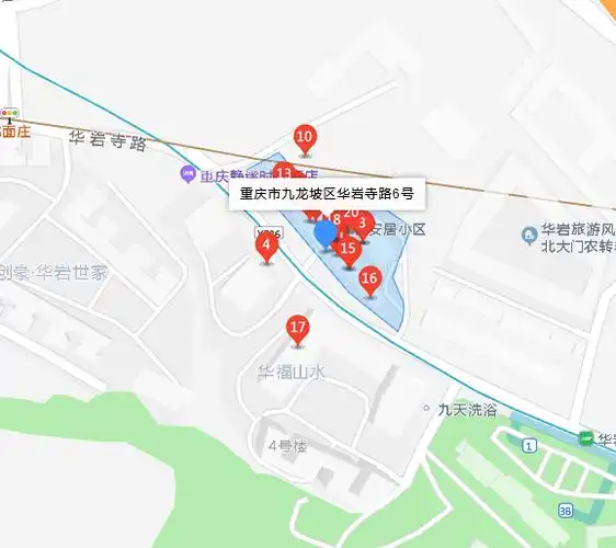 p>华岩寺路6号位于重庆市九龙坡华岩,共计房屋177户. /p>