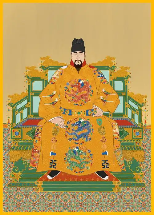 明代宗景泰帝追绘|插画|创作习作|xvictorx - 原创作品 - 站酷 (zcool