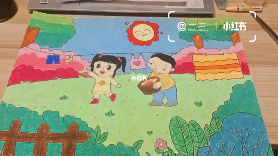 宝宝爱劳动五一