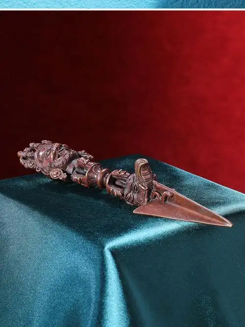 密宗法器佛教用品纯铜普巴金刚杵西藏密宗马头金刚杵大威德金刚 普巴