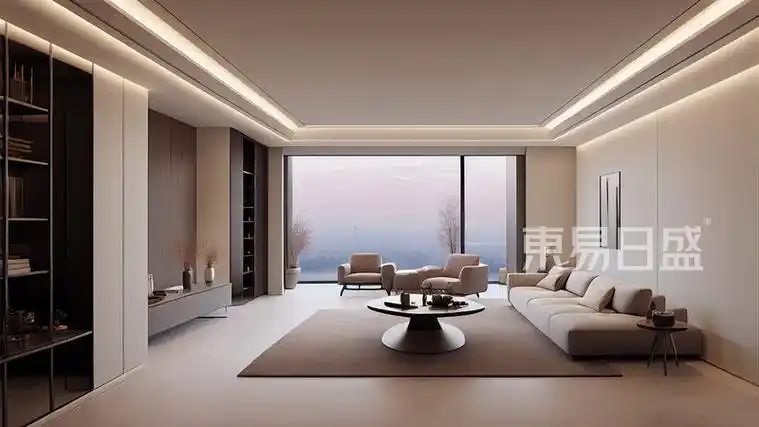 龙坞名筑497m05现代简约中式装修效果图