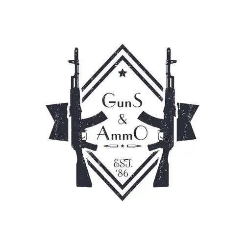 冲锋枪标志设计矢量素材下载(图片id:900900)_-行业标志-矢量素材_ 集