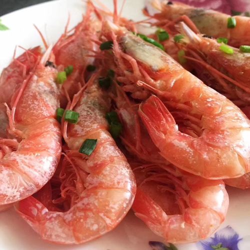 舟山东海野生红虾大虾鲜活甜虾海大头虾剑虾特大冻虾