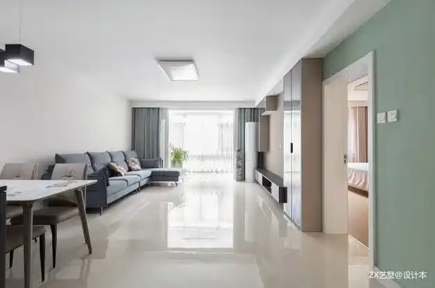 36万元三居120平米装修案例_效果图 - 120㎡奶白清新简约风,恰到好处