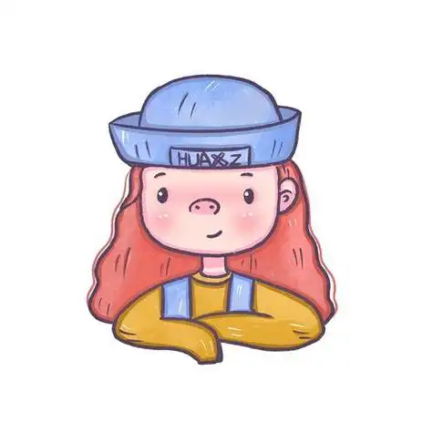 戴帽子的头像女孩可爱卡通 卡通头像图片大全 -【爱个性】