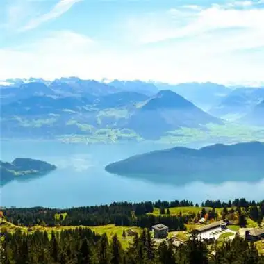 人间天堂瑞士自然风景头像