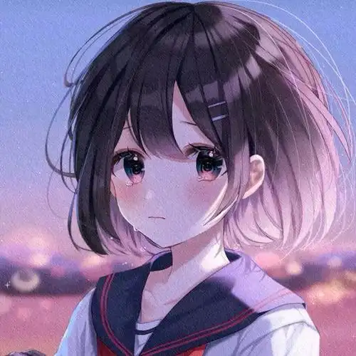 动漫高冷孤独女头像女生