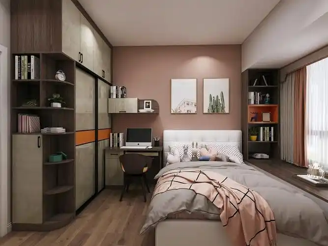 适而居全屋定制亮光系列产品效果图