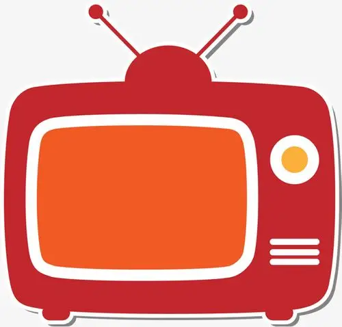 创意卡通可爱电视机粉丝应援装饰框边框