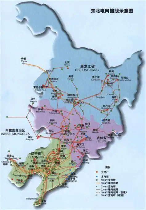 东北三省地图东北三省地图全图高清版大图