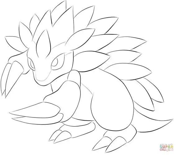 精灵宝可梦第一代穿山王图片