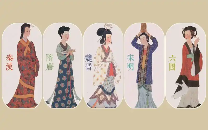 中国古代各朝女子服饰的演变过程,你喜欢哪个朝代的呢?