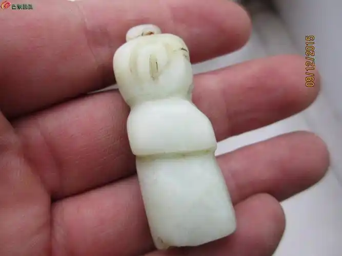 03农村老头手里收的宋代玉人