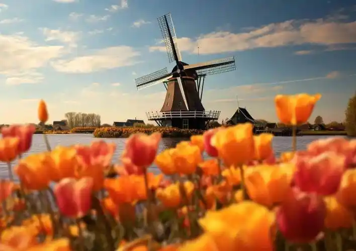 春季独有的视觉盛宴,令人心动的春天在荷兰!_郁金香_德国_旅游