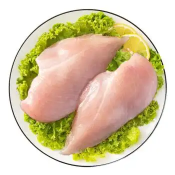睿农白羽鸡鸡大胸1kg冷冻圈养鸡胸肉轻食健身代餐生鲜食材