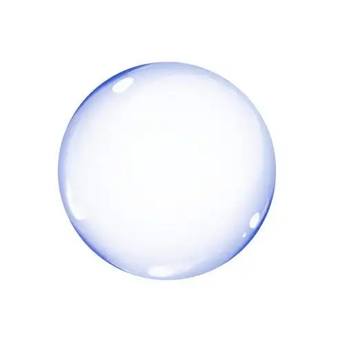 紫色半透明气泡图片免抠素材