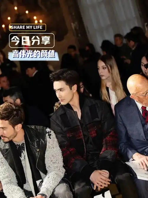 其实很多人不知道高伟光的颜值水平