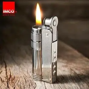 奥地利imco爱酷6700不锈钢怀旧复古五星老式防风机械煤油打火机男