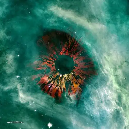 上帝之眼银河空间背景纹理1