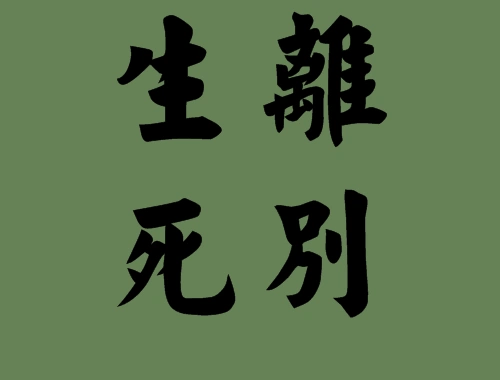 生而知之,生花妙语,生而不有,生生不断,生擒活捉,生辰吉帖,生死永别