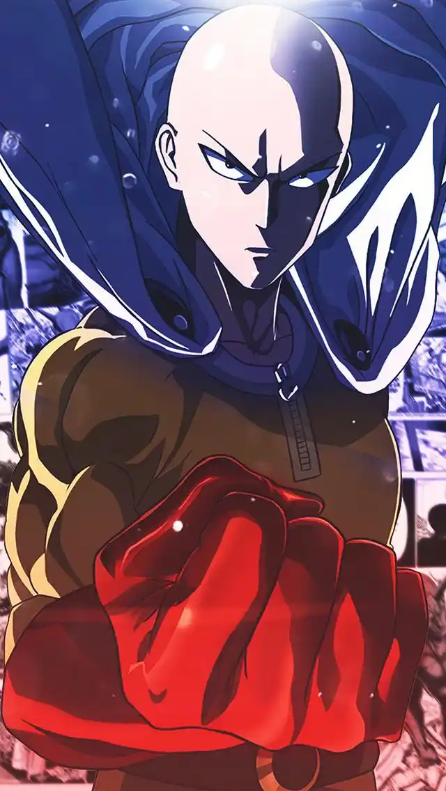 一拳超人埼玉帅气高清手机壁纸