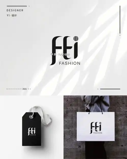 韩国女装店logo字体设计