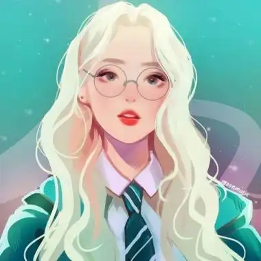 高清手绘头像女霸气冷酷无情动漫图片