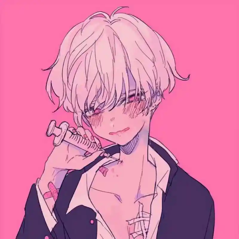 超炫酷的二次元卡通情侣头像,东风破万里,是我最爱你!