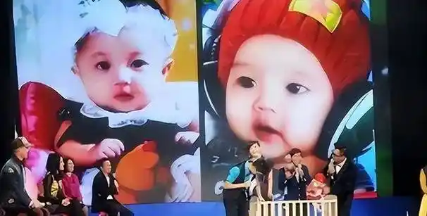 在一档节目中,宋小宝晒出了一张双胞胎的照片,可以看出宋小宝的孩子没