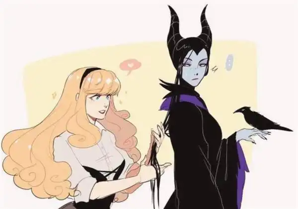 原创当迪士尼反派变成主角,乌苏拉逆袭女神,贾方越看越帅