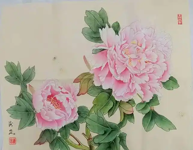 谢岚工笔画作品(二)