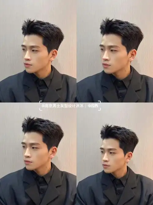 韩式小平头干净立体高级感十足