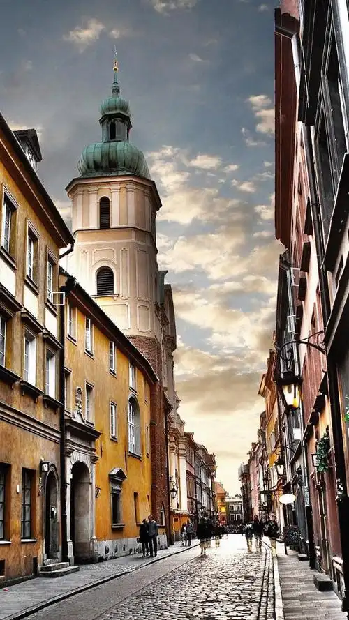 城市的街道,锁屏图片,高清手机壁纸,风景-回车桌面