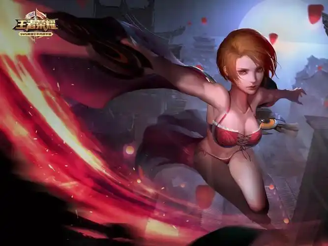 王者荣耀露娜高清去衣福利图片